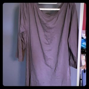Old navy boat neck 3/4 sleeve shirt